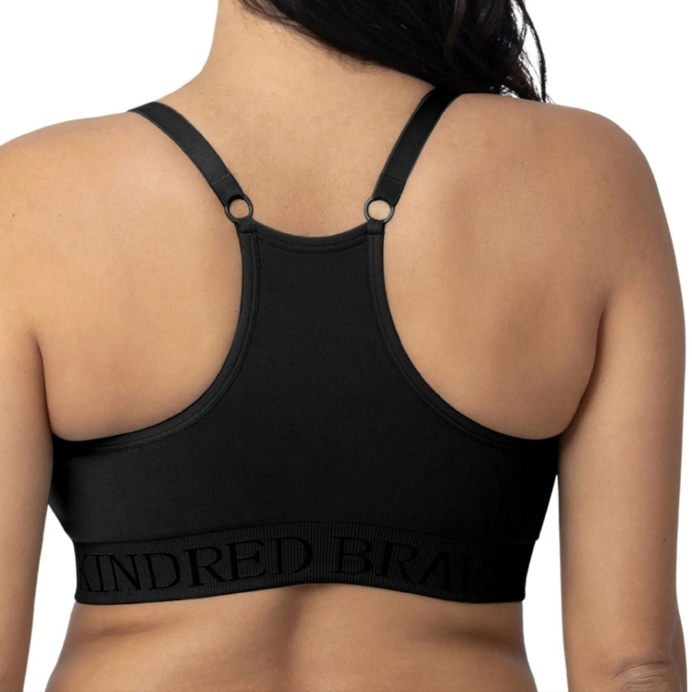 KINDRED BRAVELY SUBLIME HANDS FREE PUMPING AND NURSING SPORTS. BRA :SIZE:MEDIUM